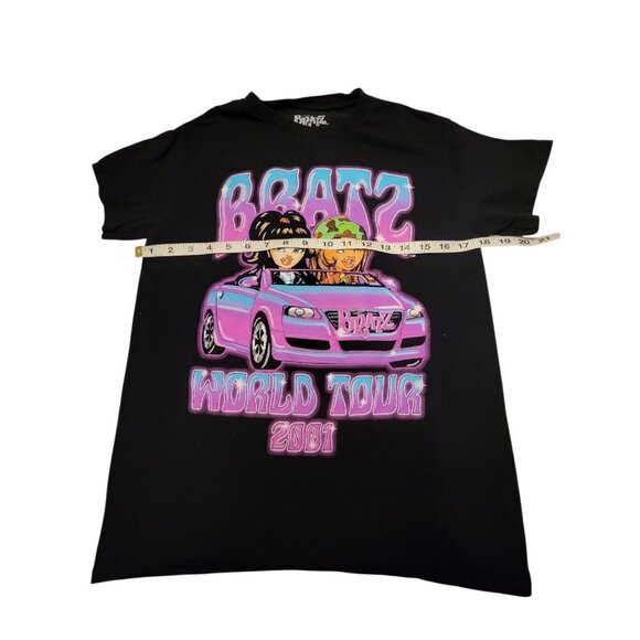 Bratz World Tour 2001 T Shirt Black Dolls Womens/Teens Size Small - Picture 4 of 8